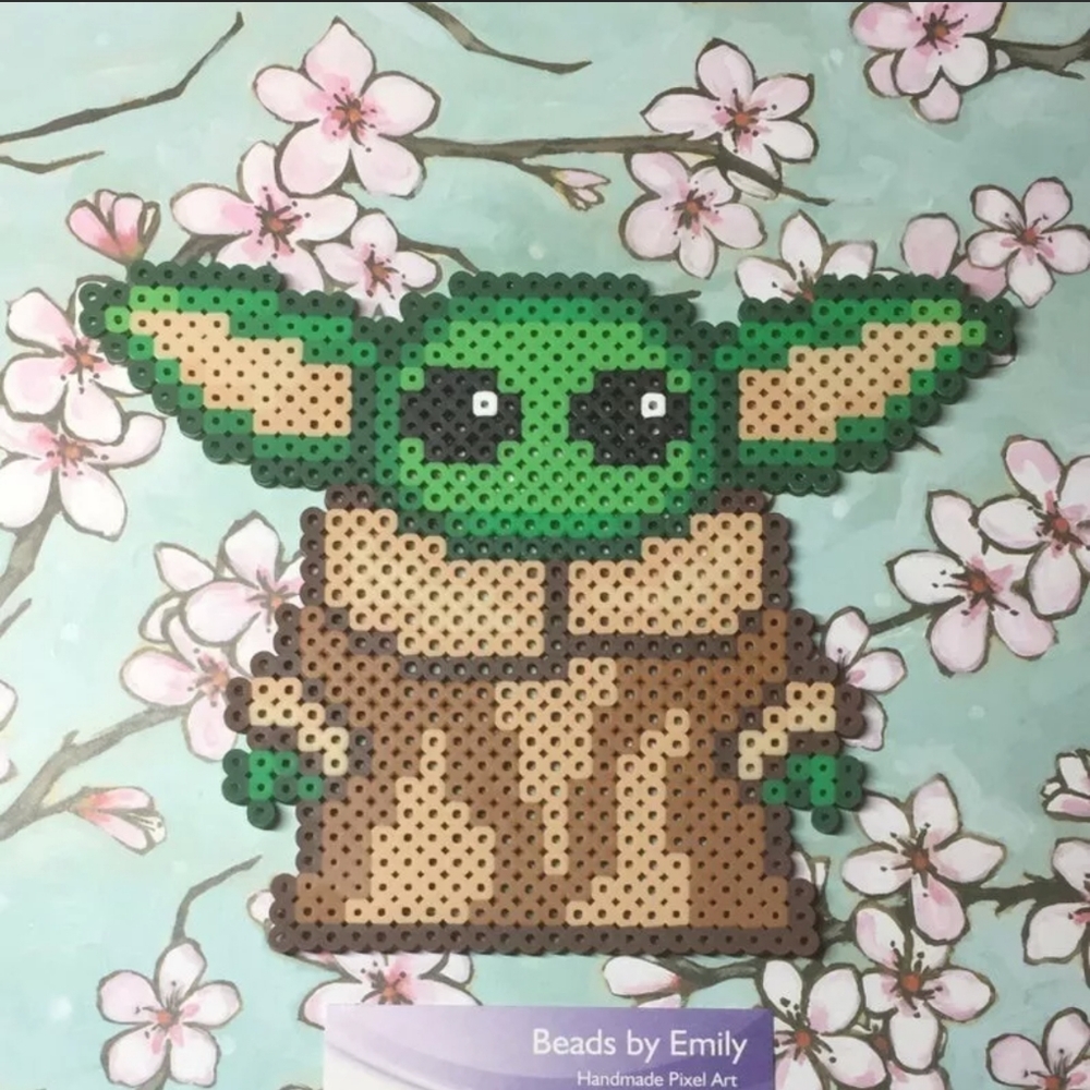 Baby Yoda Magnet - Cute Home Decor - Mandalorian - Grogu - Kids Room - Game Room